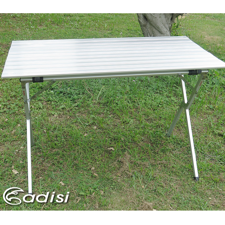 【山野賣客】ADISI 四人鋁捲桌AS15075 便攜、戶外露營、輕巧、鋁合金材質