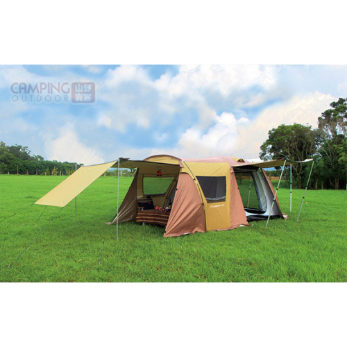 【山野賣客】Camping Ace 全適能氣候帳 ARC-642 四門可全開 大型延伸屋簷 露營帳篷