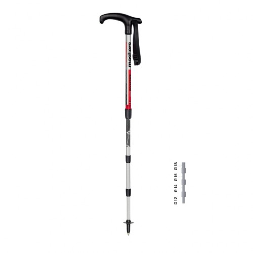 【山野賣客】義大利 Masters MA01S2419 Sherpa 雪巴 航太級鋁合金 黑/藍 登山杖 手杖 拐杖